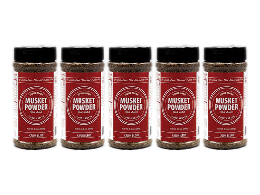 Musket Powder Red Label (Cajun) 5-Pack