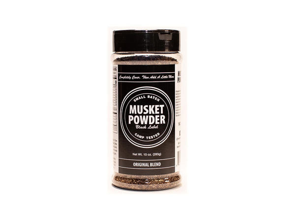 Musket Powder Black Label Musket Powder Seasonings