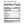 Load image into Gallery viewer, black label nutritional panel