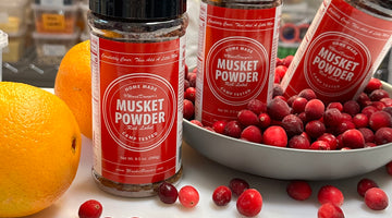 Sweet & Spicy Cranberry Sauce with Red Label Musket Powder Seasoning