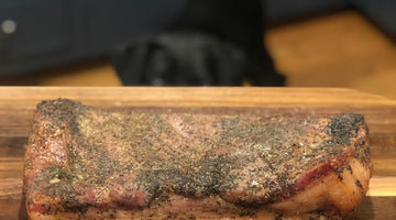 Homemade Bacon cured with Musket Powder
