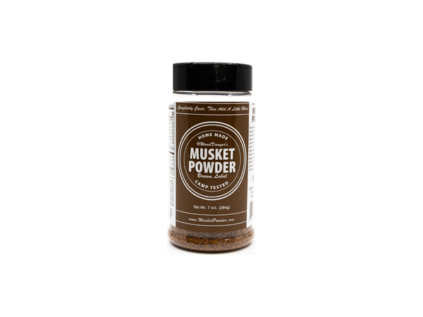 Musket Powder Brown Label 7 oz. (Pure Southwestern BBQ Flavor)