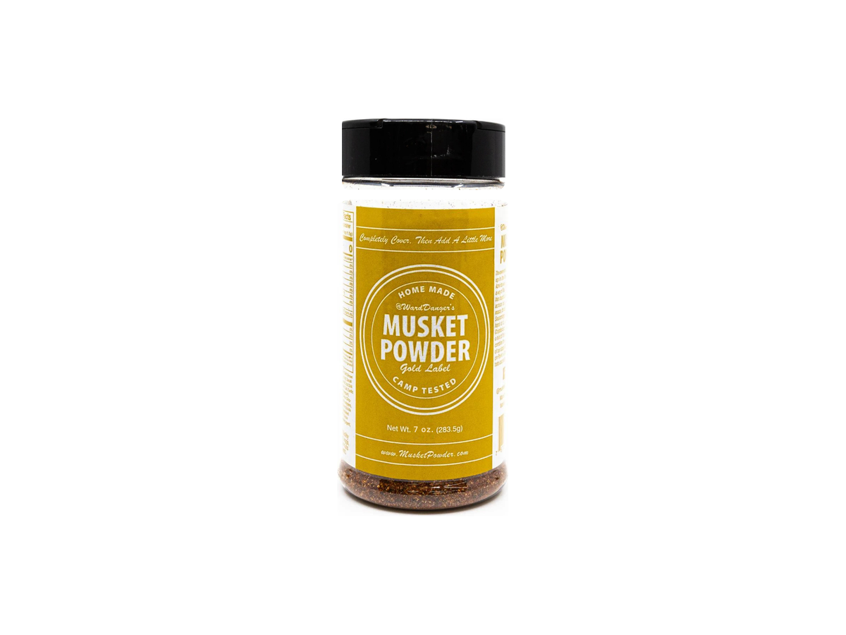 Musket Powder - Gold Label 4 oz. (Perfect on Pork and Chicken)