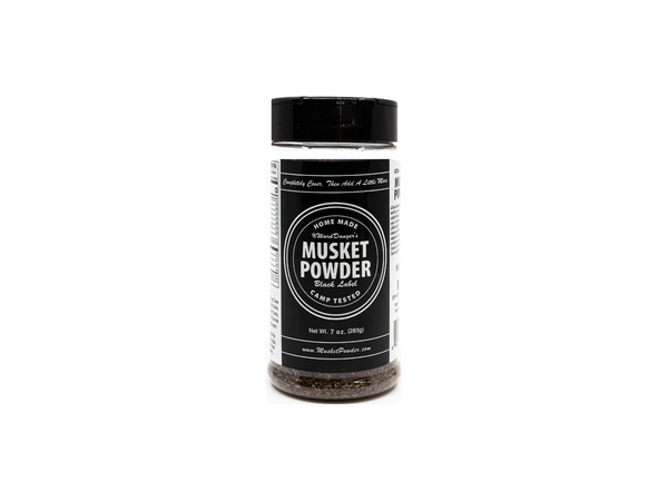 Musket Powder Black Label 7 oz. (Ideal for Red Meat)