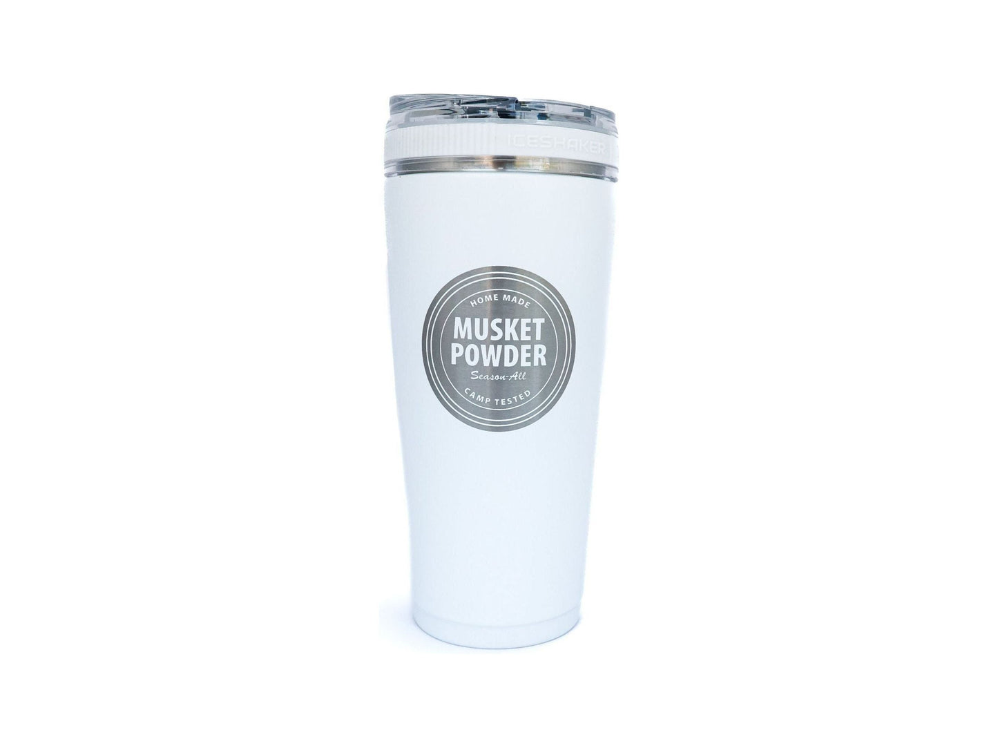 Musket Powder Branded 26 oz. Flex Travel Tumbler With Straw