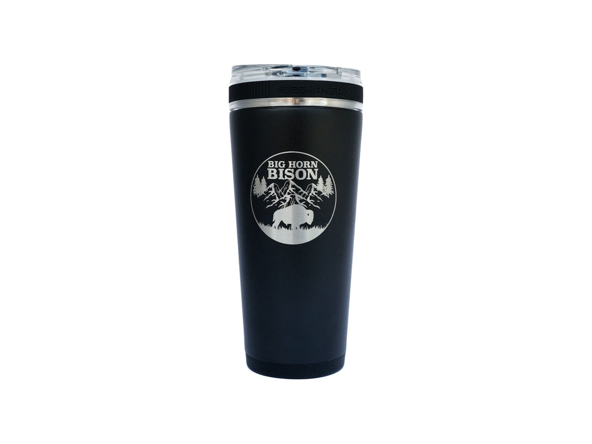 Big Horn Bison Branded 26 oz. Flex Travel Tumbler With Straw