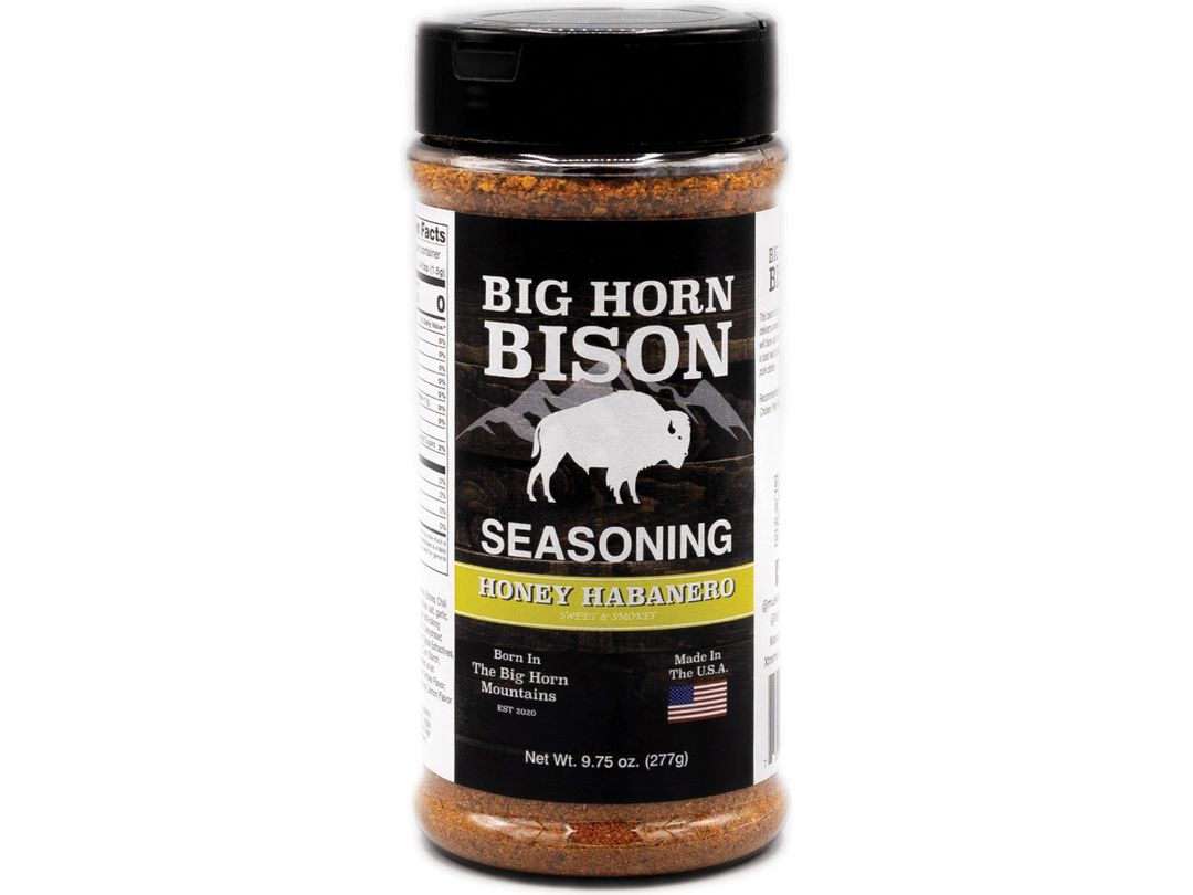 Bison Powder Big Horn Bison Honey Habanero Seasoning | Sweet & Fiery Flavor Blend ...