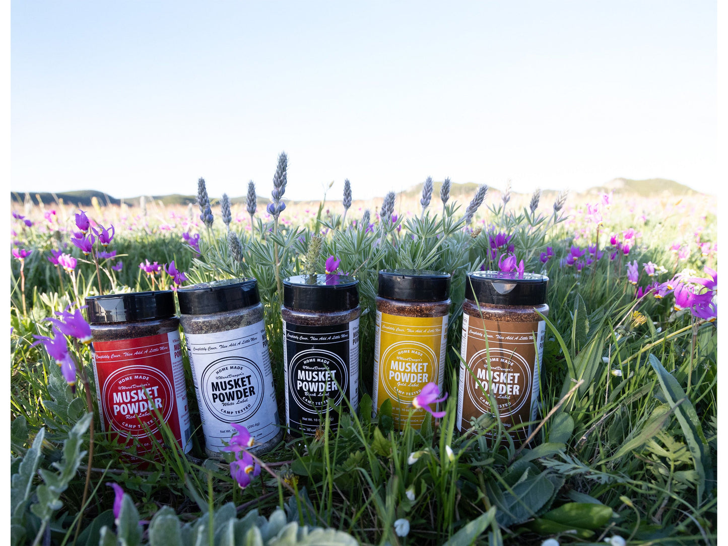 Musket Powder Custom 5-Pack Seasonings Kit