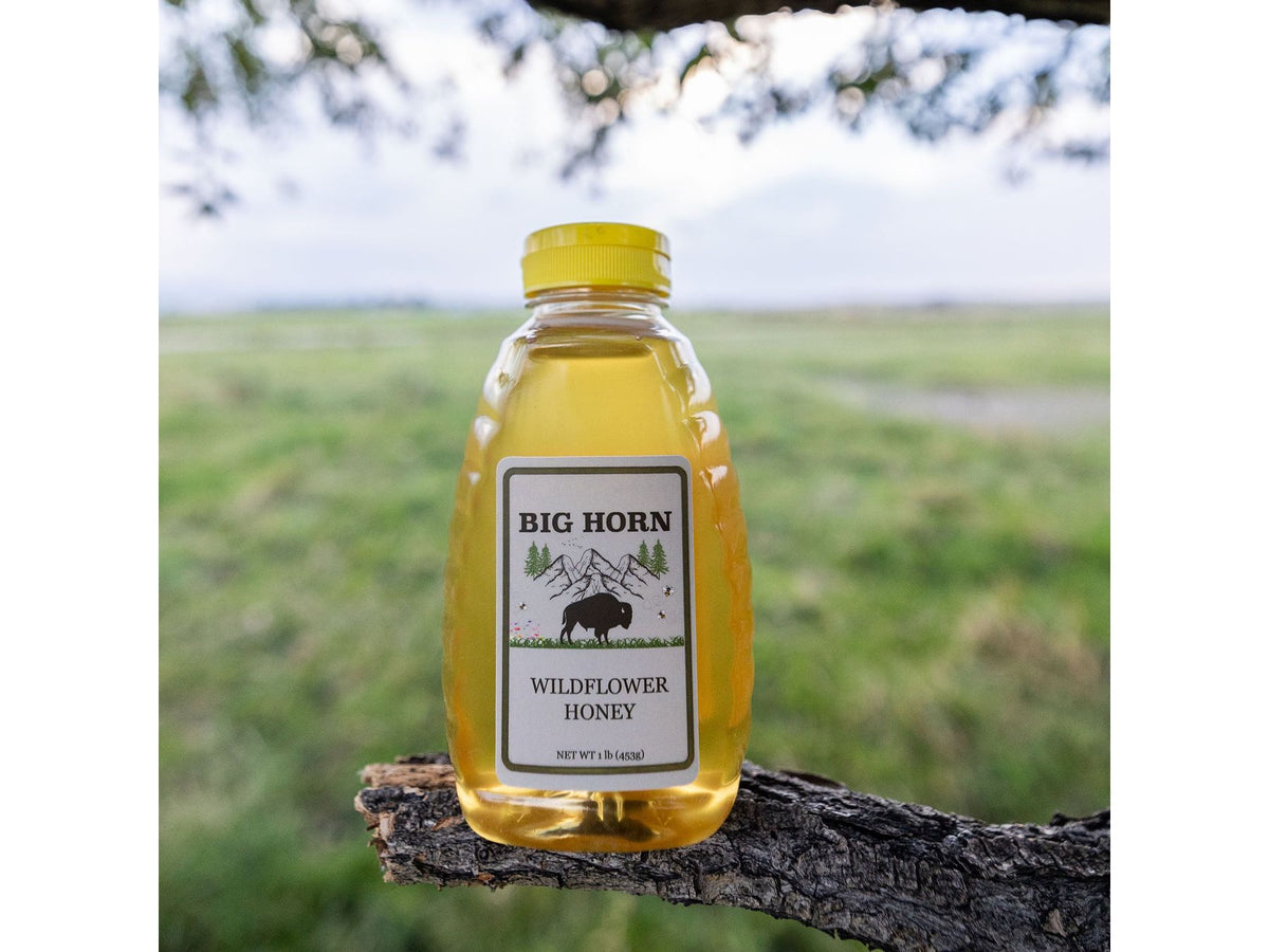 Bison Powder Big Horn Bison Wildflower Pasteurized Honey - 16 oz – Musket Powder ...