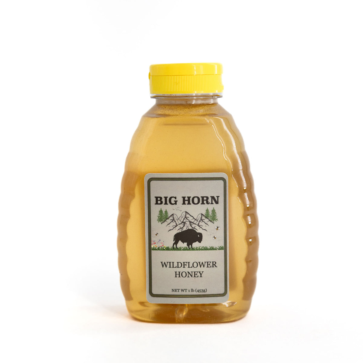 Big Horn Bison Wildflower Pasteurized Honey - 16 oz