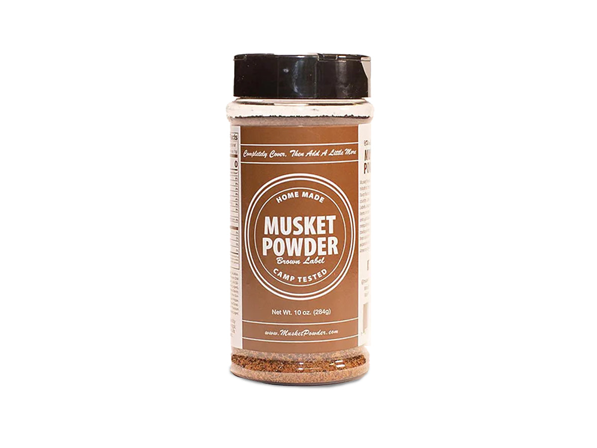 Musket Powder Brown Label | Mesquite BBQ Rub with Roasted Coffee ...