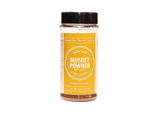 Musket Powder - Gold Label 4 oz. (Perfect on Pork and Chicken)