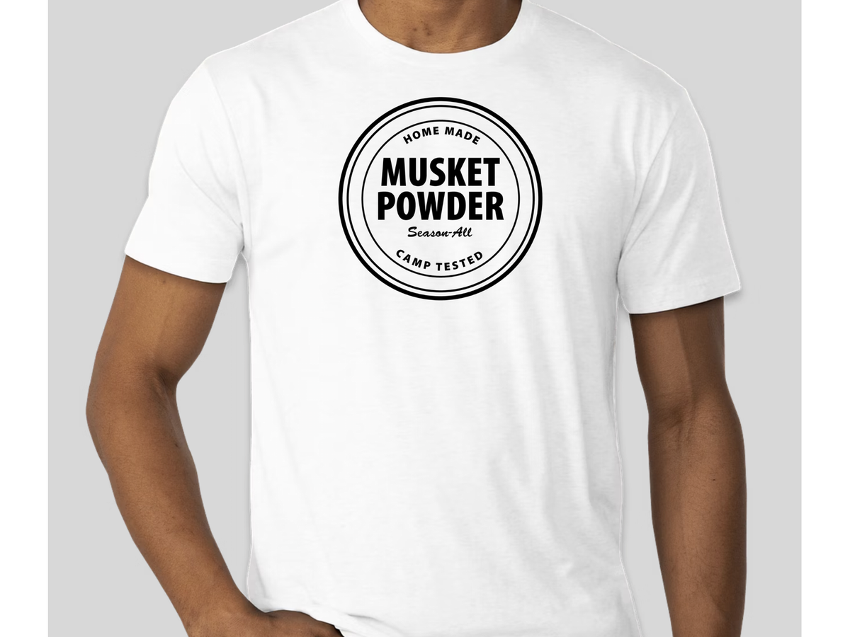 Musket Powder Black Logo T-Shirt
