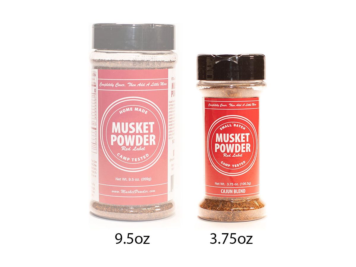 Musket Powder Red Label | Spicy Seasoning Blend – Musket Powder Seasonings